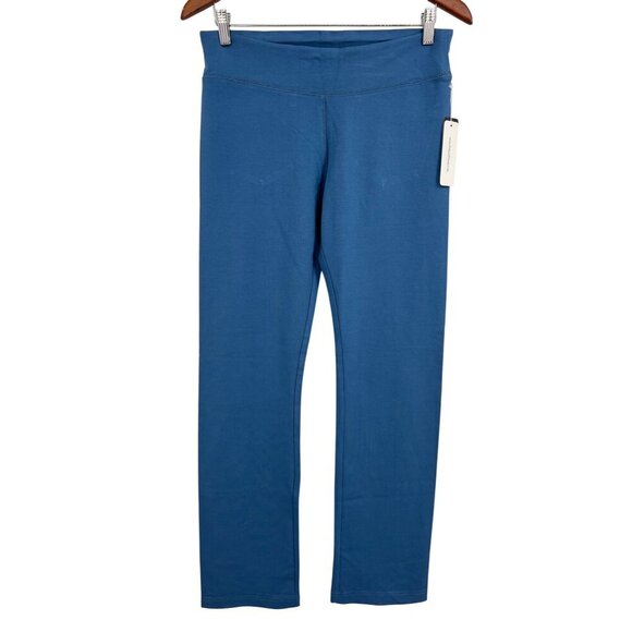 Fishers Finery Pant Legging Size Large L Women Blue Pocket Stretch Pocket New - Picture 1 of 8